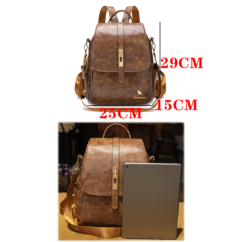 Sac à dos de voyage vintage en - Leather Backpack Vintage avis et prix