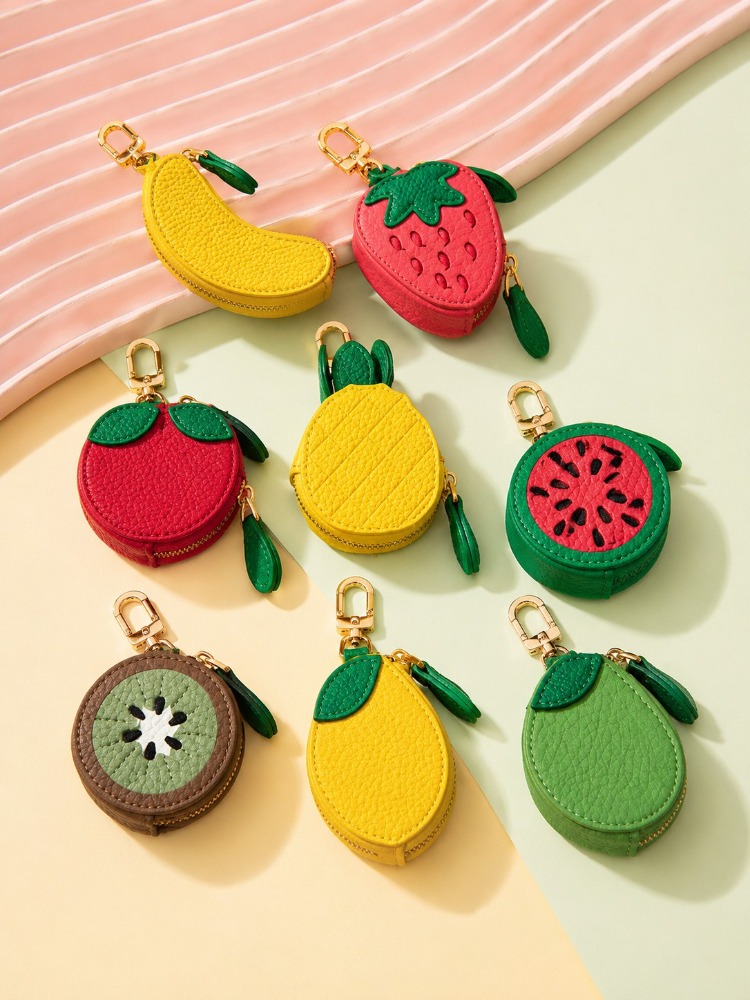 Porte-clés en cuir motif fruit - Backpack Insert Organizer avis et prix