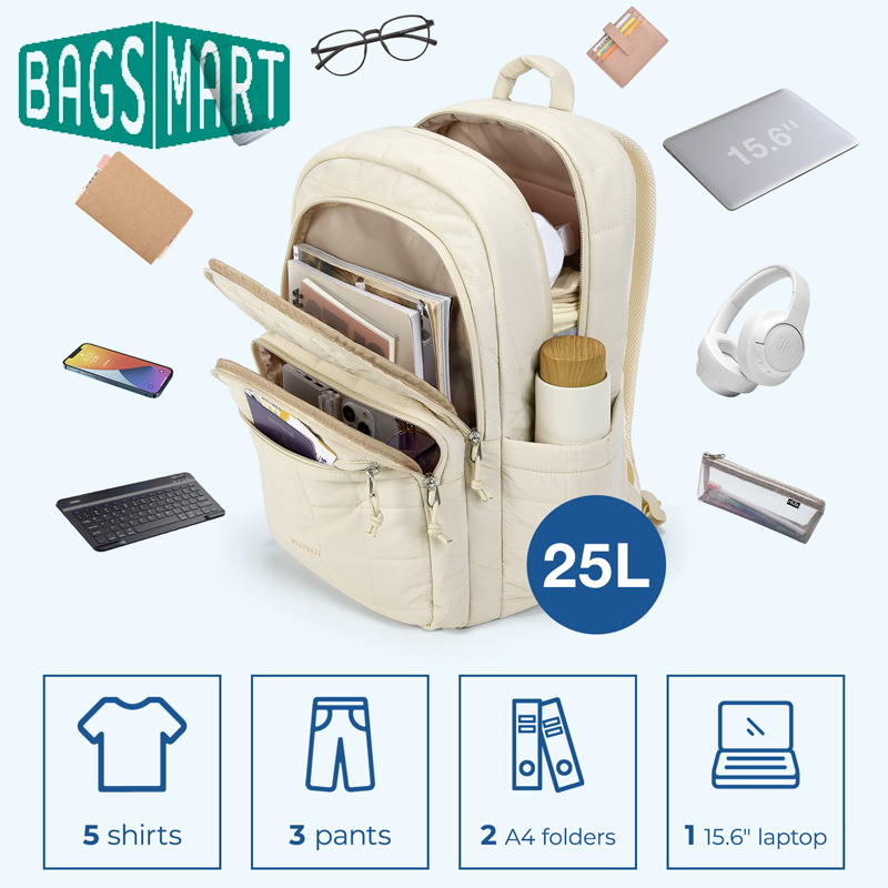 BAGSMART Sacs pour ordinateur  - Laptop Backpack 15.6 avis et prix